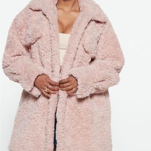 Cozy Cold Nights Shacket - Pink